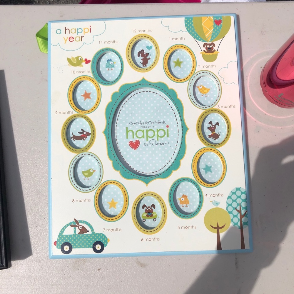 1st year photo frame